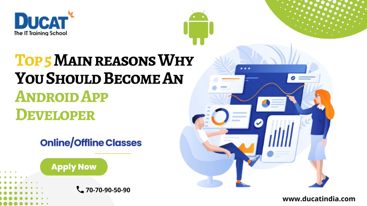 RohanSi44267857's tweet image. Top 5 Main Reasons Why You Should Become An Android App Developer
Read More: ducatindia7.wordpress.com/2022/10/19/top…
#AndroidAppDevelopmentCourse