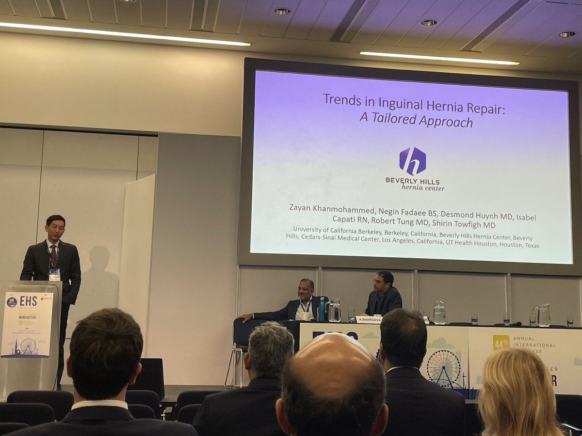 Herniadoc's tweet photo. How it started…

… and how it ended. 

👏🏻👏🏻👏🏻 great job on your first of 2 talks at @EhsManchester Robert Tung! Got lots of questions! And handled them perfectly.👌🏻

@neginfadaee @GenSurg_CS @DesmondHuynh @TheHerniaNurse https://t.co/pFuFp6IVm3