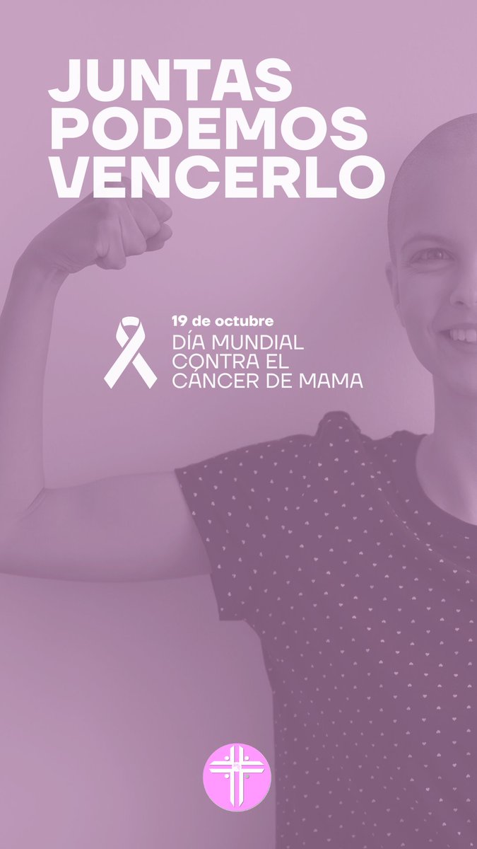 GJInmaculada's tweet photo. Juntas podemos vencerlo! 💪🏻

#DíaMundialDelCáncerDeMama https://t.co/aaiGR5NmFf
