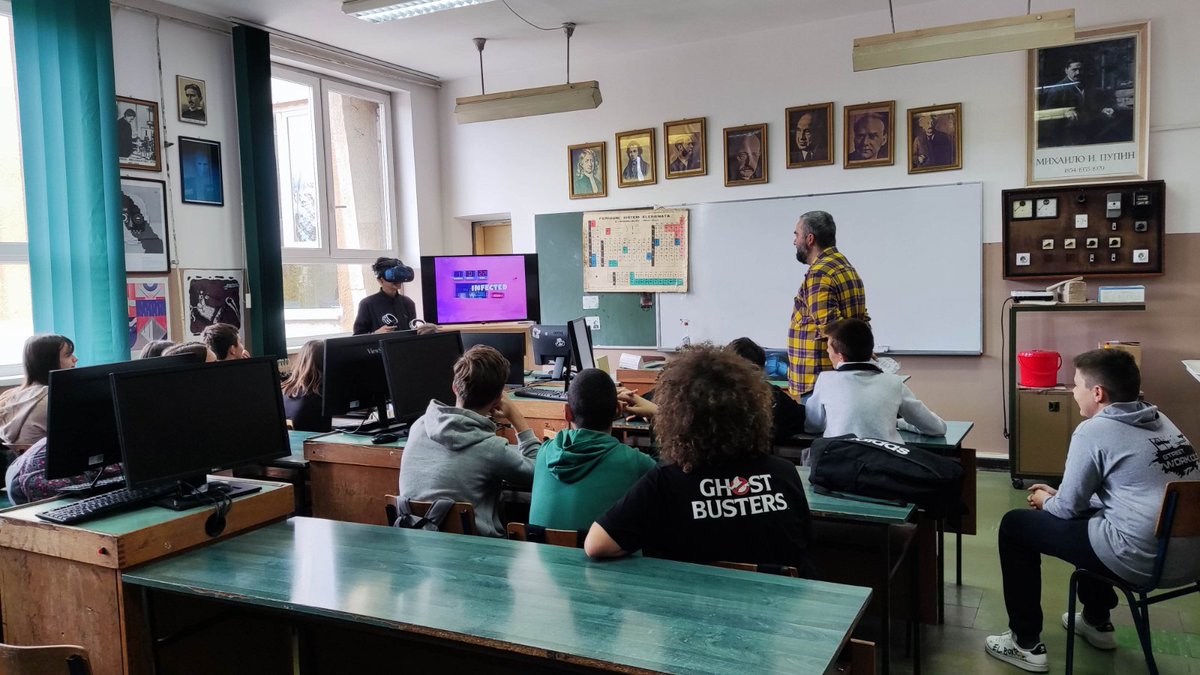 FondacijaDivac's tweet photo. 📌VR je stigao u Zaječar tako da očekujemo formiranje prve VR učionicu u Istočnoj Srbiji! Gimnazija je jedna od 8 škola koja je dobila sredstva u okviru projekta "Obrazovanje za digitalno društvo" koji realizujemo uz podršku NCR Fondacije @NCRCorporation👉https://t.co/fxacnxZg2y https://t.co/JZOYWpY8To