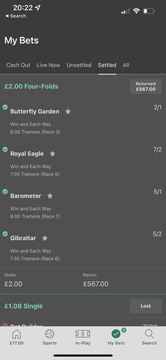 N_Ratcliff's tweet photo. Couple of my 4 fold winners in the past few months 👌🏻 https://t.co/j8p2ybY1kl