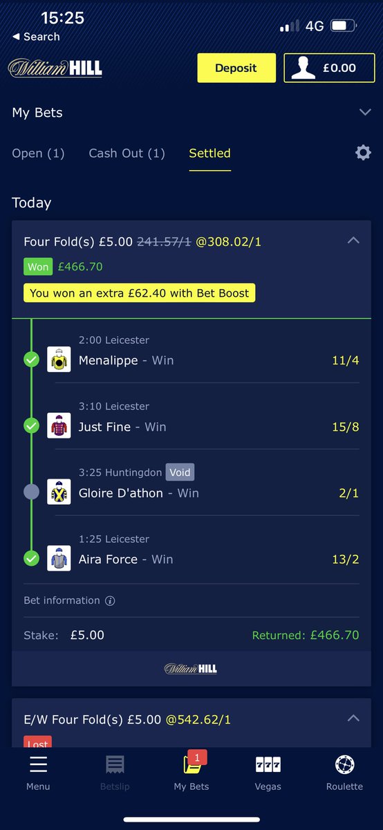 N_Ratcliff's tweet photo. Couple of my 4 fold winners in the past few months 👌🏻 https://t.co/j8p2ybY1kl