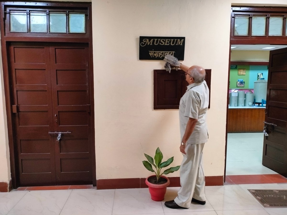 igmrihapur's tweet photo. A cleanliness drive was undertaken by the staff in the Institute's Museum. 
#SpecialCampaign2.0
#IGMRI
@fooddeptgoi @Secretary_DFPD https://t.co/9AYn5LlGji