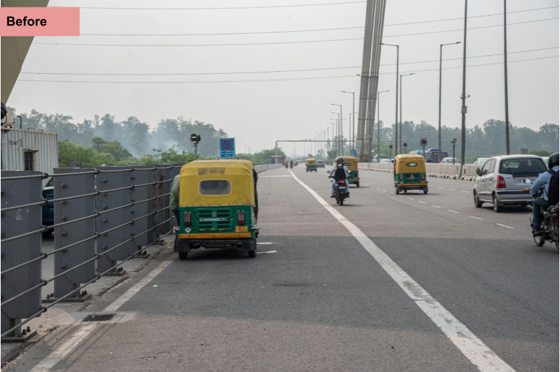 savelifeindia's tweet photo. Last week, we launched India's first #TacticalUrbanismTrial on a bridge, #SignatureBridge, to prevent road crashes and save lives. We thank our partners @DDC_Delhi, @BSESdelhi, @TransportDelhi, @Dtptraffic, @delhiPWD, @dttdc, Design Co:Lab and @Urban_Catalysts for their support. https://t.co/YclaSOtj0k