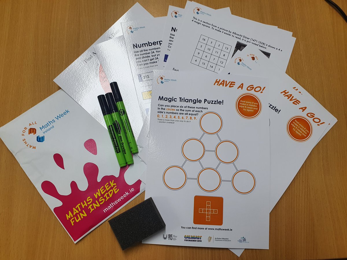 FoodCloud's tweet photo. We want to thank the organisers of @mathsweek for donating exciting maths packs, which we distributed to our community organisations across Ireland.
#MathsWeek #mathsIreland https://t.co/G3rkXFSnP2