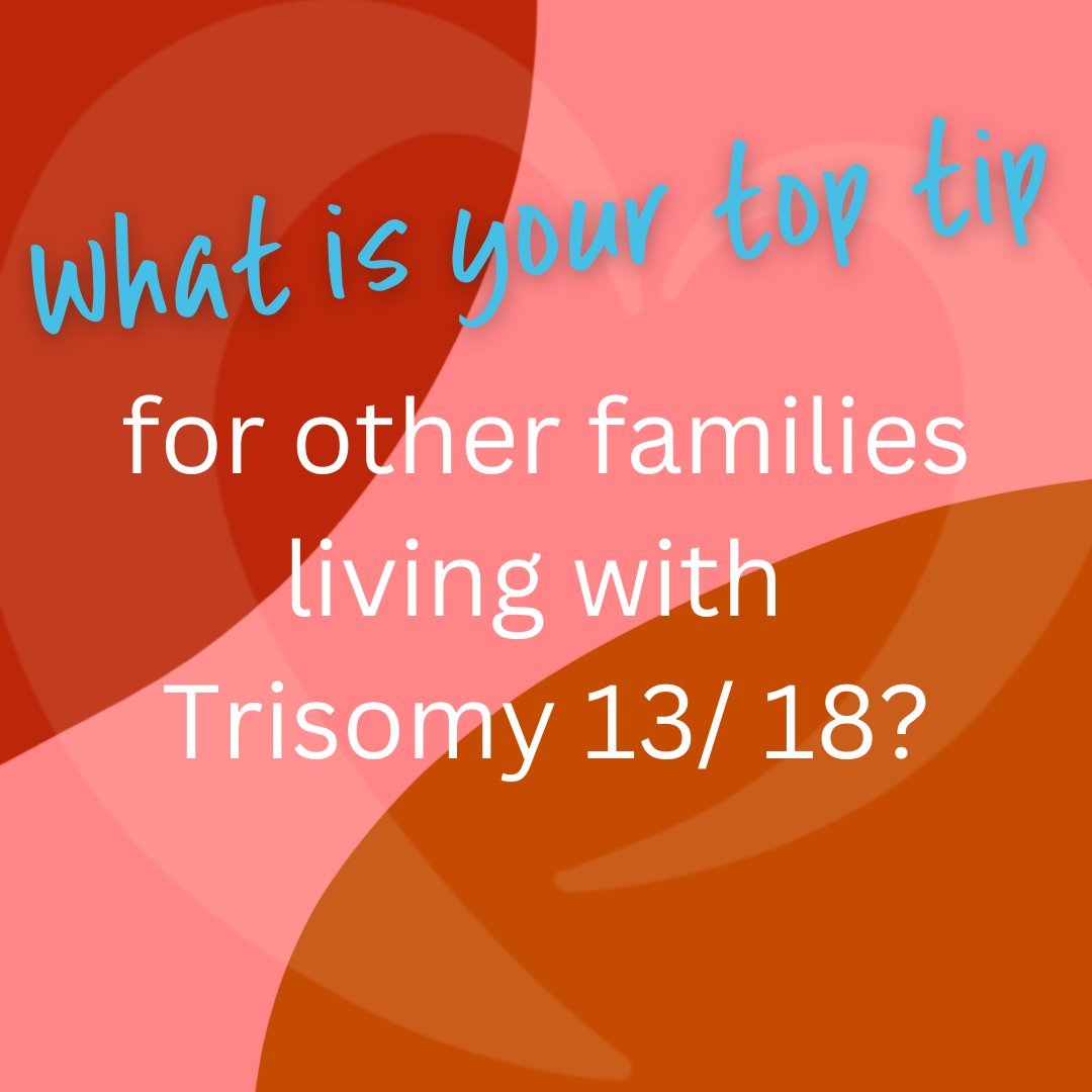 Today we’re asking our community what they would say to another family living with Trisomy 13/ 18. We’re looking for advice, inspiration, or hope. Comment below and help someone else reading this. #supportingfamilies #compatiblewithlife