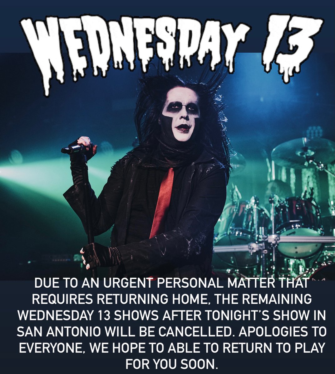 Wednesday 13 (@officialwed13) on Twitter photo 