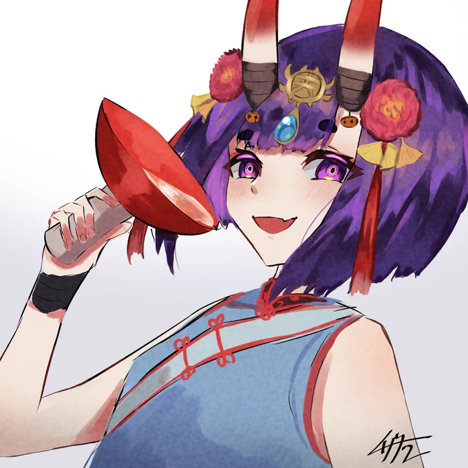 礼装酒呑らくがき  #FGO 