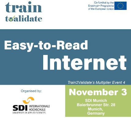 Autonomia_Perso's tweet photo. 🟢Una conferencia europea analizará la #usabilidad de Internet y las oportunidades para construir un #Internetparatodos
#ErasmusPlus #Train2Validate #E2R
➡️https://t.co/xlsMEiI8Ij https://t.co/z0QFSYy6lO