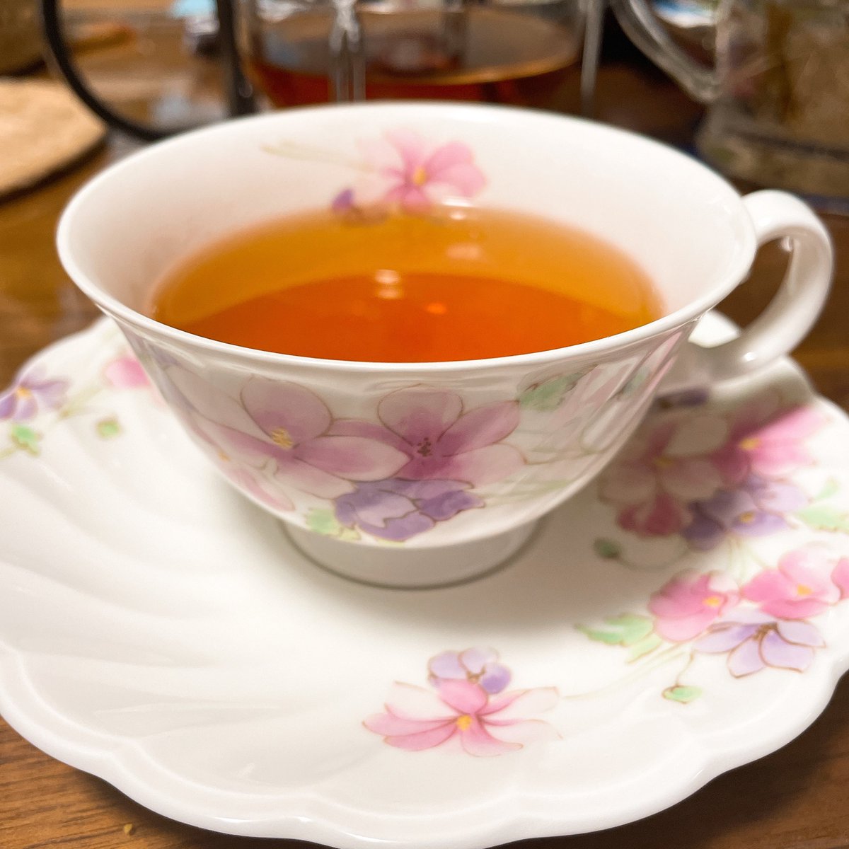 horiemon0515's tweet photo. 頭がパンクしそうな状態ですが、
そんな時こそ紅茶を飲んで整える。
リセットしてまたZoom頑張ろ💪

 #teapond  #vanillamoon  #flavortea
 #ほっと一息 https://t.co/VzmvtJczzJ