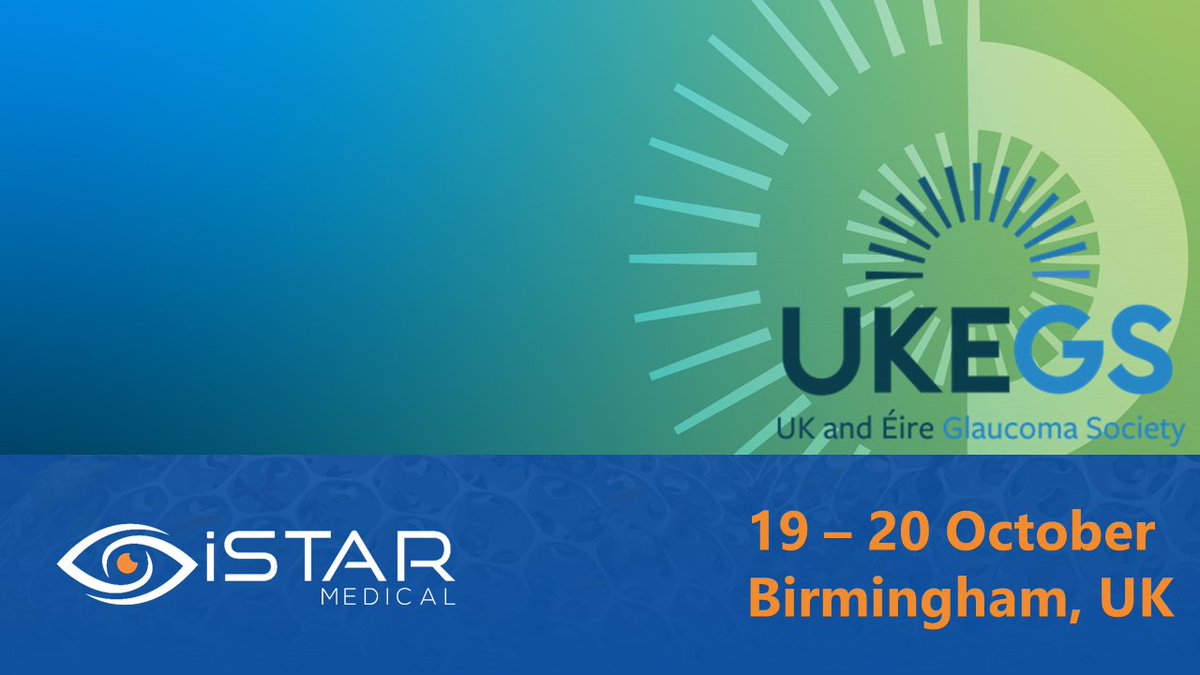 iSTARMed's tweet photo. UPDATE:
New location for our booth this week for the UK and Éire #Glaucoma Society (#UKEGS) Conference 2022 taking place in Birmingham, UK.
 
Meet us Upstairs in Lodges 1, 2 and 3 to find out more about #MINIject!
 
Learn more: https://t.co/9YixWZhrjJ
 
#Ophthalmology https://t.co/cKqh2NRk3K