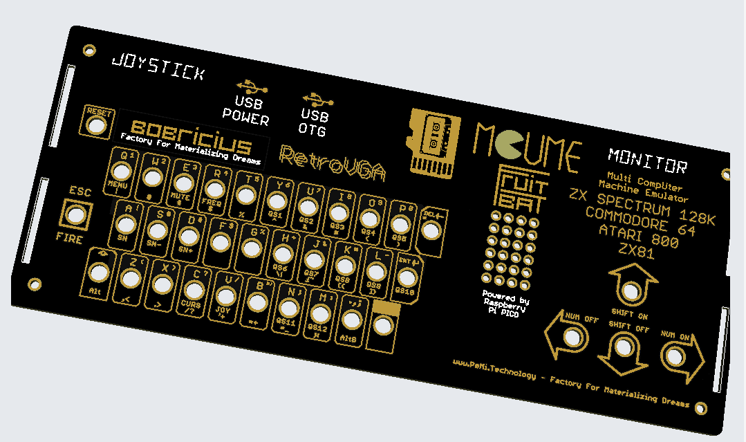 bobricius's tweet photo. Working on new board for #MCUME multi computer emulator #commodore64 #zxspectrum48k #atari800 on Raspberry Pi Pico #rp2040
I am alive thanks to supporters
https://t.co/ewjbdLmfMN
VGA output, SD card
#zxspectrum #madeinslovakia
#raspberrypico #sinclair #RETROGAMING #retrocomputing https://t.co/3mtSLdTNCX