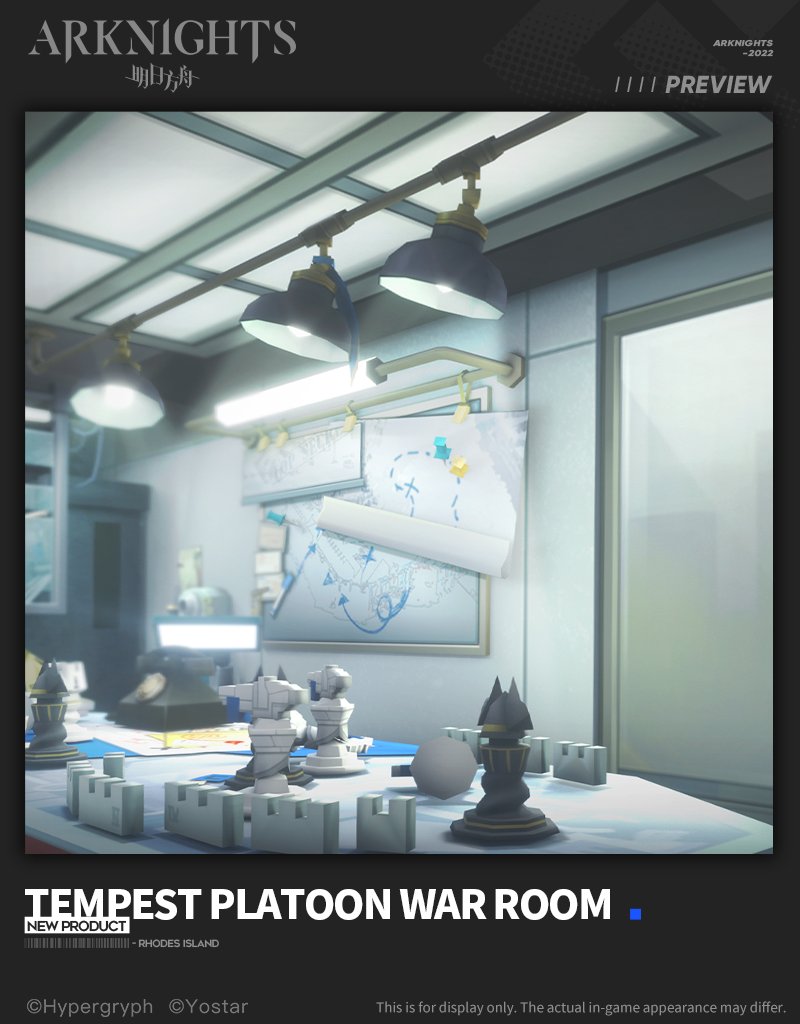 Arknights_EN on Twitter "【Limitedtime Themed Furniture Set】 Tempest