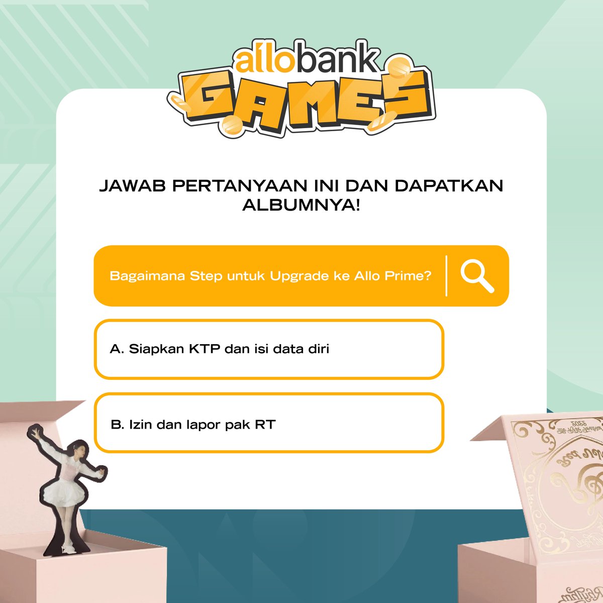 AlloBankID's tweet photo. ⚠️MEMANGGIL SELURUH REVELUV⚠️

Allo Bank mau bagi-bagi 9 album Feel My Rhythm - Red Velvet untuk 9 Reveluv!💃

Caranya? Gampang buangeeet! Cus cek rules dan T&amp;C-nya di bawah ini👇

#AlloBankBagiBagiAlbum https://t.co/zdsYlW60kq