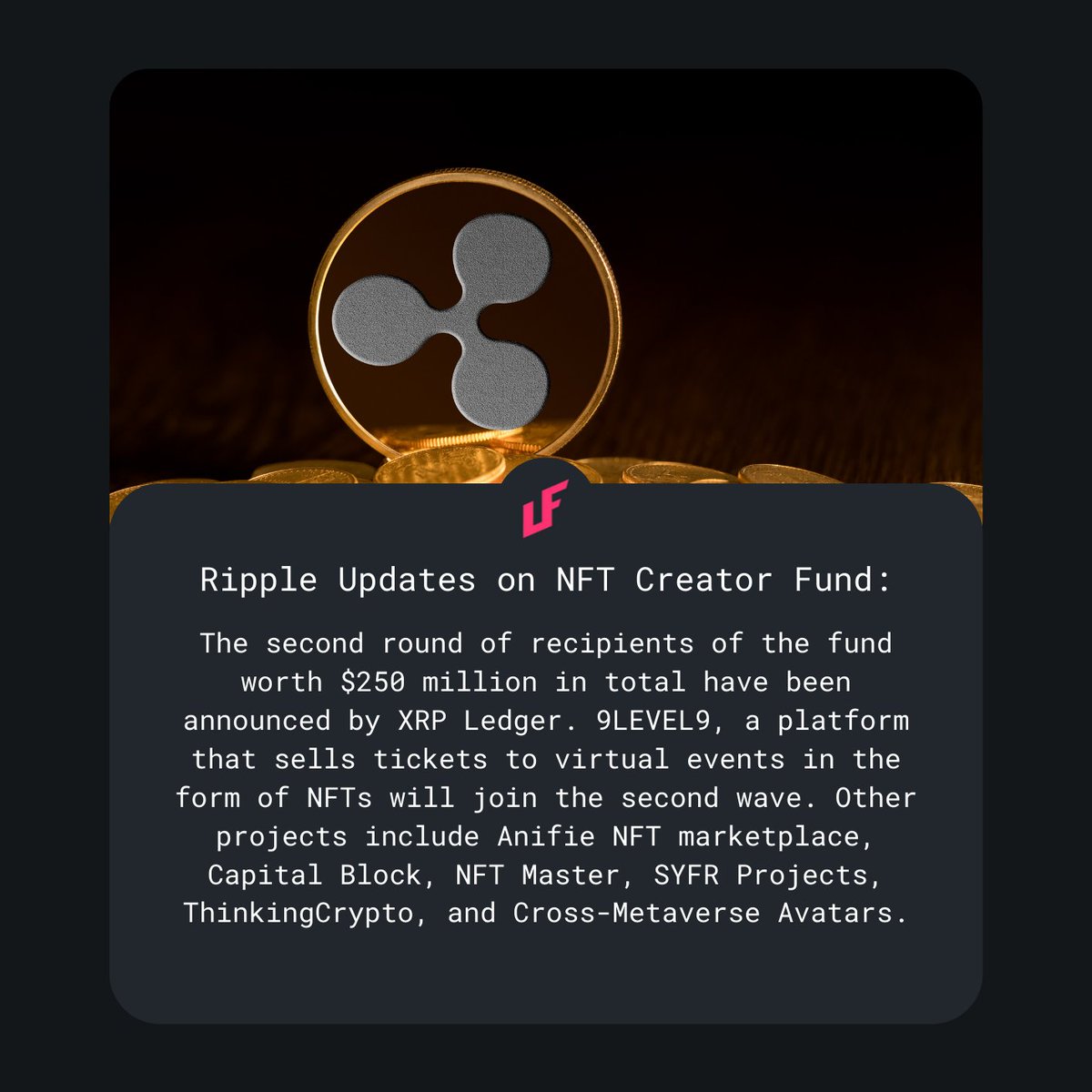 Ripple's updates.