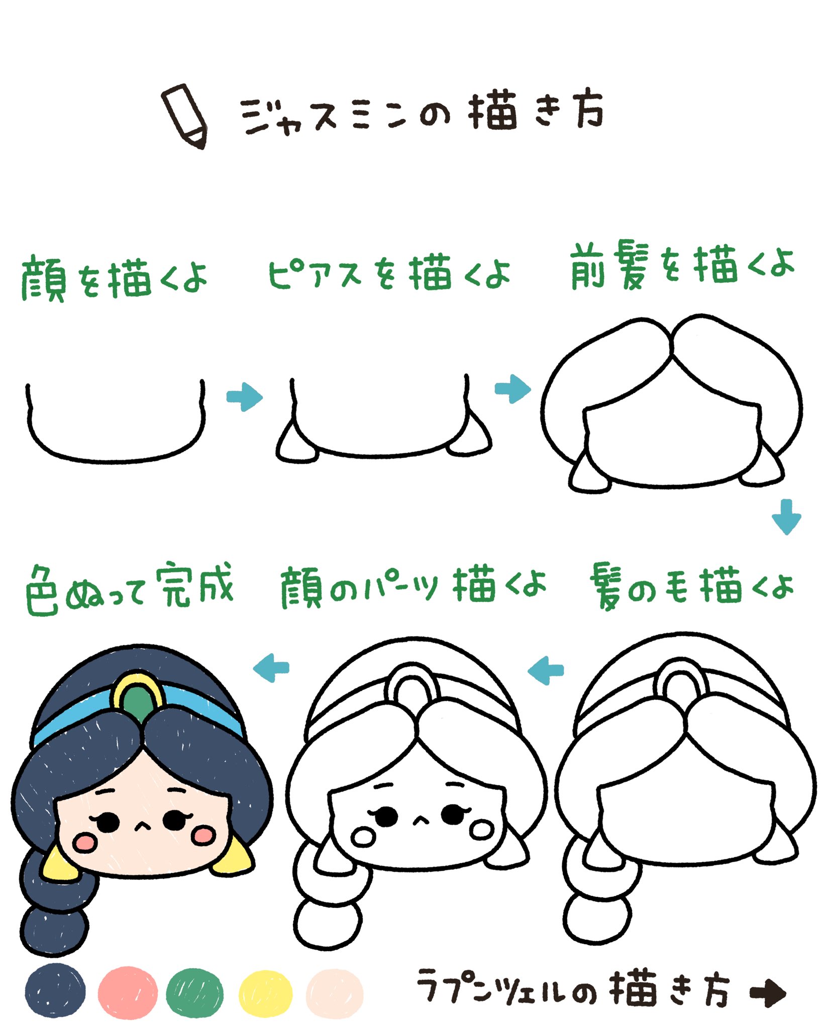 すだたく先生 有名キャラクターの描き方 Suda 1109 Twitter