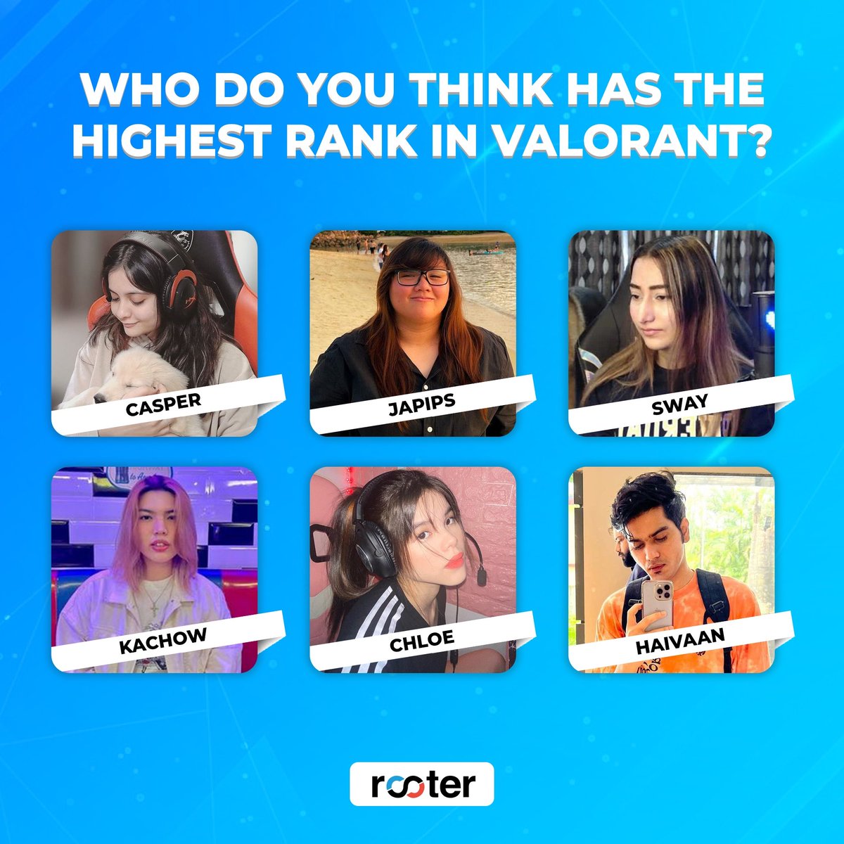 RooterSports's tweet photo. "Me" comment karne wale, office room mein wait kare. ๐ค๐
#FansYahanHain | #Valorant | #KeepRooting โพ๏ธ https://t.co/IV7tUhBI5t
