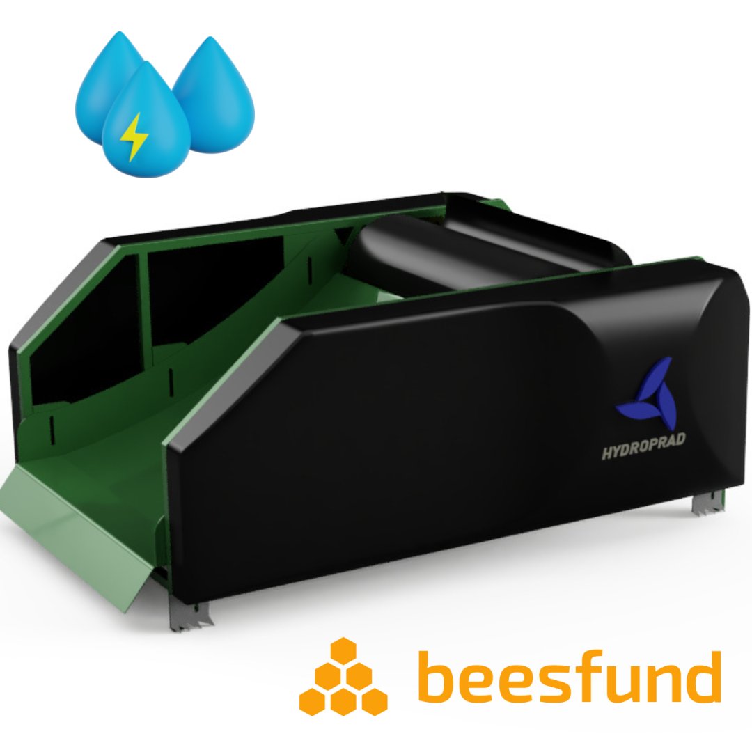 Spółka @hydroprad to innowacyjny polski biznes działający w branży OZE! Twórcy turbiny HydropradOne opartej o technologię hydrokinetyczną, która przekształca ponad 50% energii dostępnej w wolno płynącej wodzie w energię elektryczną już na <a href="/beesfund/">Beesfund.com</a>  🌐:bit.ly/EmisjeBeesfund