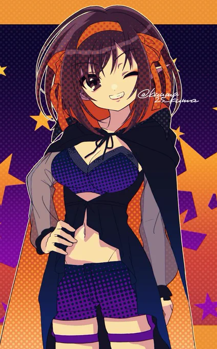 ハロウィンハルヒ#涼宮ハルヒ#ハロウィン 