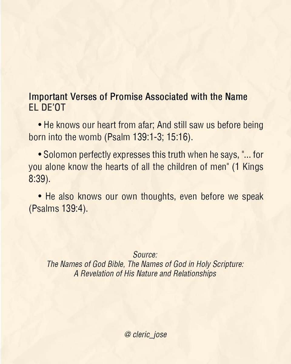 joseprakash_r's tweet photo. #eldeot #bible #namesofgod #hebrew #theology #JesusIsLord #eldeah https://t.co/alz19Es72O