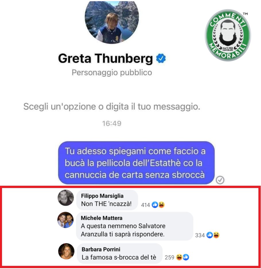 CM_Memorabili's tweet photo. Chi dimentica la domanda più diretta di sempre, è complice. #commentimemorabili #the #cannuccia https://t.co/9ojk24KLce