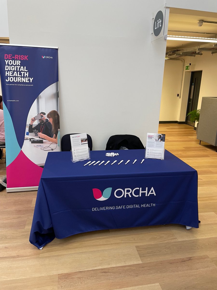 cflashman's tweet photo. OrchaHealth: ORCHA's @FionaCostello15 speaking about the accreditation standards and systems needed across health and care services at today's @wmahsn #RemoteMonitoring event.
Want to find out more? Come and chat with us on our stand ЁЯдЭ
#DigitalHeaтАж https://t.co/TvWkLiBhJh