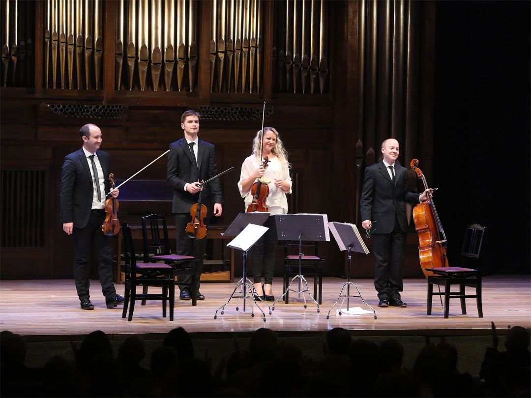 OxCoffeeConcert's tweet photo. This Sunday morning (October 23 at 11:15) the “little short of astonishing” @tippettquartet make a very welcome return to the Holywell to play works by Haydn and Elgar... https://t.co/wq1Jmvzi2r https://t.co/F1gconE0gG