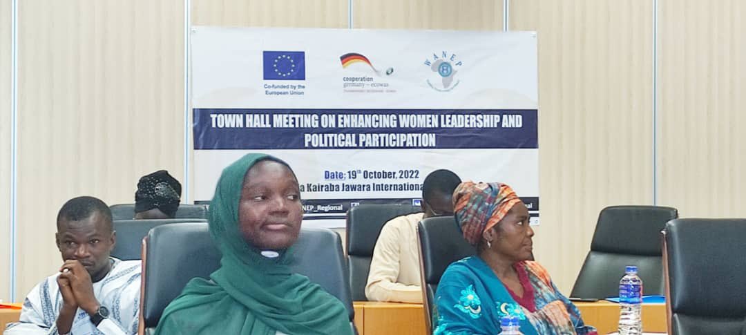 WANEP_Regional's tweet photo. Town Hall meeting on Enhancing  Women Leadership and Political Participation opens in Banjul,🇬🇲 today. The meeting is organised by #WANEP &amp; falls under the GIZ ECOWAS Peace &amp; Security Architecture &amp; Operations (#ESPAO) project, co-financed by the @EUinNigeria &amp; the @BMZ_Bund https://t.co/EctxPhvbQh