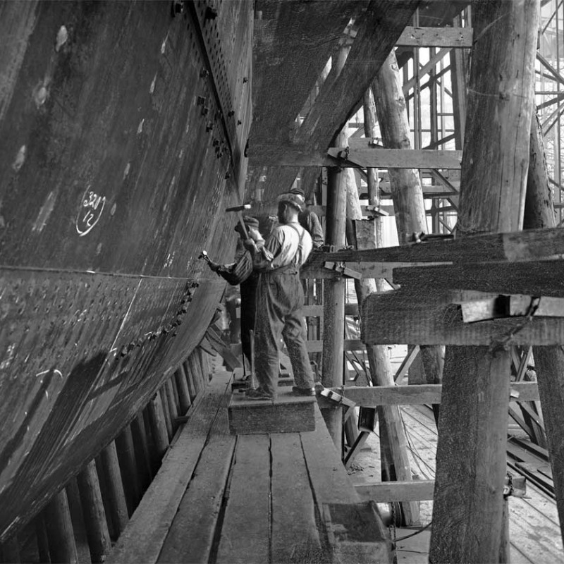 Titanic Belfast on Twitter "OnThisDay in 1910 the plating of Titanic