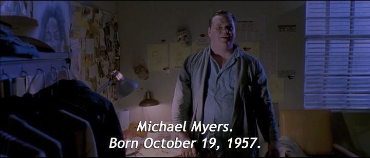 CineCalendar's tweet photo. Oct 19th 1957 - Michael Myers was born #HalloweenResurrection https://t.co/e1Kxw7foKZ
