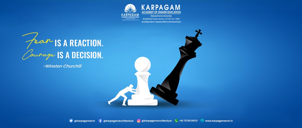 wekarpagamarch's tweet image. Fear is the first enemy that you have to eradicate from your path to become successful and achieve your goals. Stay strong, stay confident, and stay mindful, success will definitely be yours.

#motivational #Quote #ArchitectureColleges #ARCH #ArchitectureCampus #Karpagam