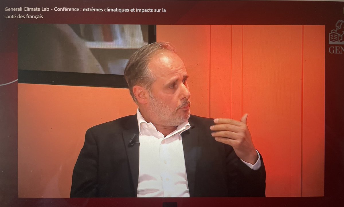 Mc_Lanne's tweet photo. #Generali4climate @sutterpe « les écoanxieux sont très bien renseignés sur les évolutions du #climat. C’est un mal-être qui peut s’intensifier, c’est un deuil. Le mot d’#écoanxiété remonte à 2019 mais a été identifié en 1997. Ce n’est pas encore reconnu comme une maladie » #santé https://t.co/cayt0gVJUp