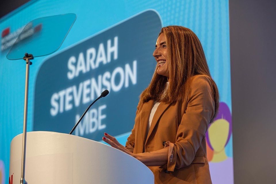 Sarah Stevenson MBE tweet media