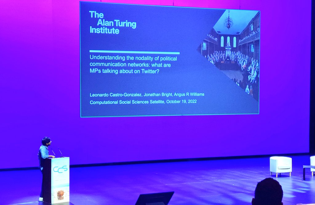 solicitous_sri's tweet photo. @leonardo_c25 demonstrating what the MPs are doing on Twitter:nodality of political communication #CCS2022 Computational Social Science satellite https://t.co/qaHvSvCACv