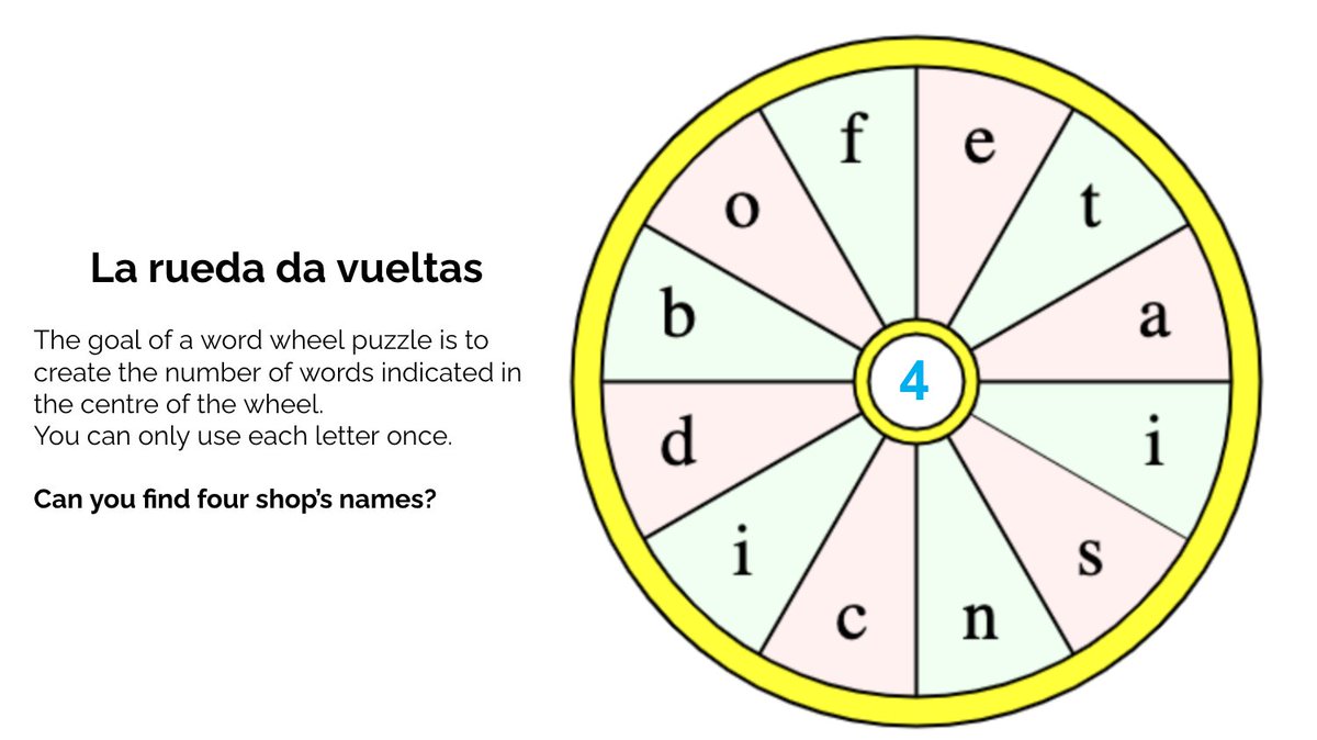MONTMAIT's tweet photo. Learning the shops #ELE with different word games @Flippity @edugames improve #engagement and retention #mfltwitterati https://t.co/SgJhUoPJBL
