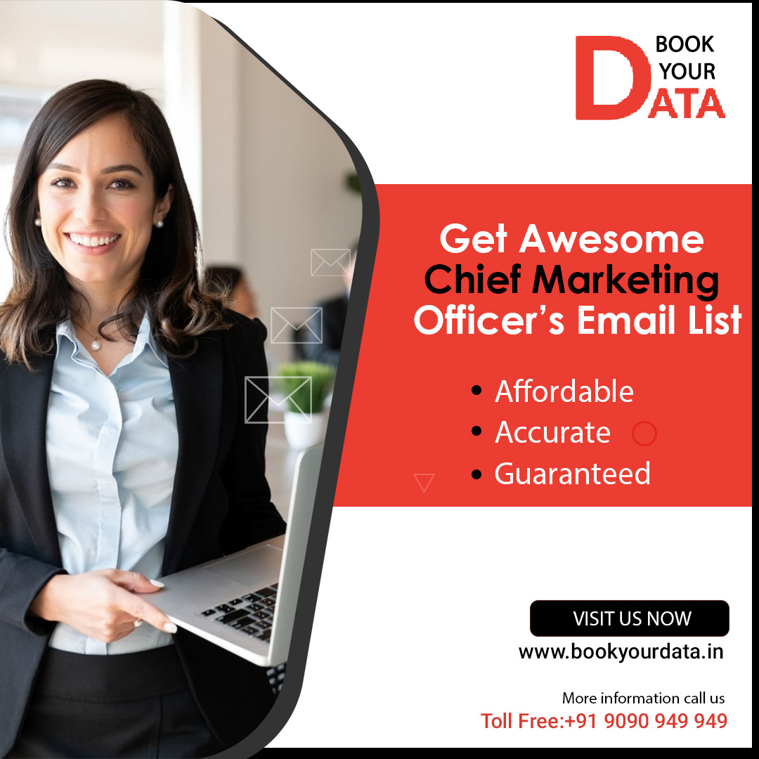 BookYourData2's tweet photo. Our CMO email list is designed keeping your business pre-requisite in mind. It offers all the essential B2B contacts of CMOs and also provides an option to choose the data by different categories. 
~Via Book Your Data: https://t.co/yYkH2DOhQv
.
. 
#BookYourData #CMO #Business https://t.co/08NIg7FcLl