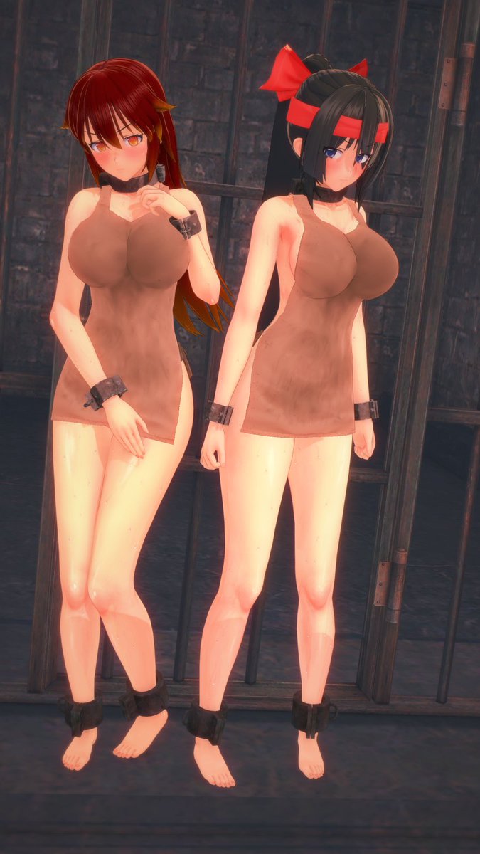 奴隷布たくし上げ 