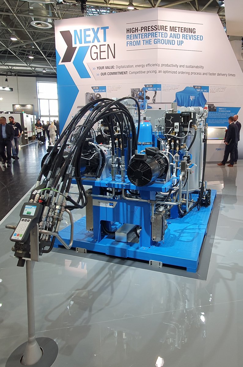 We did promise you a suprise-guest, didn’t we? Meet our HIGHLINE MK2 – the second machine of our NEXT GEN #metering machines. Want to learn more? Meet us at <a href="/K_tradefair/">K Trade Fair</a>  in Hall 13 booth B63. We are looking forward to meeting you.

#k2022 #polyurethane