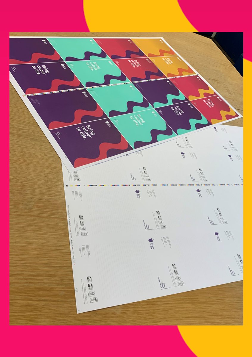acorn_press's tweet photo. Our new stationary is finally starting to come together, what do you all think of the rebrand?

#bringcolourtolife #acornpress #rebrand #printing #marketing #swindonbusiness #litho #digital #wideformat #like #follow https://t.co/1EHs7j83Ex