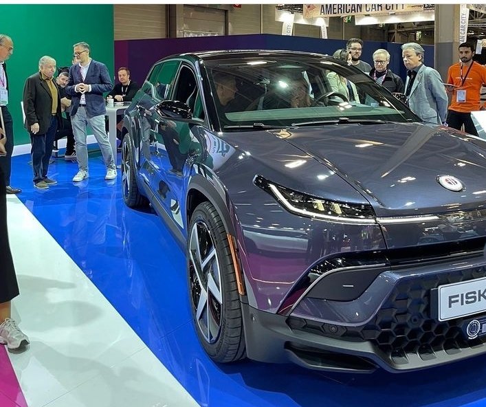 Great to see <a href="/JeanTodt/">Jean Todt</a> at the Paris Auto Show,checking out the Fisker Ocean EV. I just arrived in Austria at the Manufacturing Plant. More from here later. #fiskerocean #evs #love #ParisMotorShow #FormulaOne