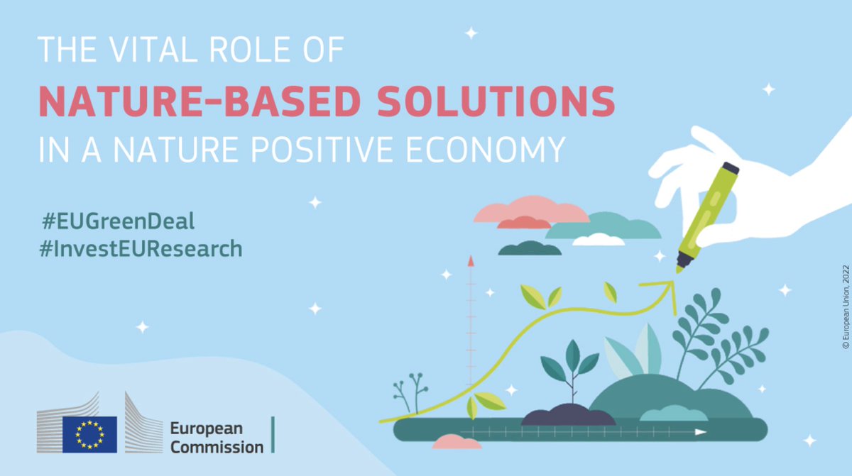 How can we support the transition to a #NaturePositiveEconomy? What is the role of Nature-Based Solutions, and what are the obstacles that nature-based enterprises (=SMEs delivering NBS) encounter? Check out the report: op.europa.eu/s/v6G5 #businessnaturesummit #CFWI22