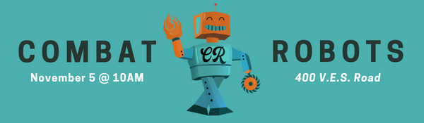 Don't miss Combat Robots! Coming soon to VES - mailchi.mp/a47a7b5a09ea/t…