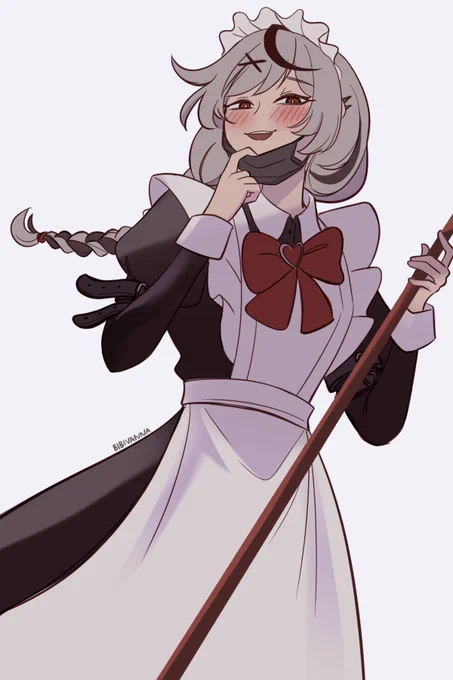Day 17: maid #HOLOctober #さかまた飼育日記 