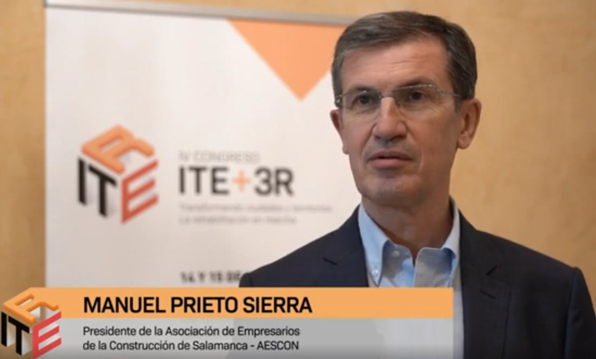 _ICCL_'s tweet photo. Para el presidente de la Asociación de Empresarios de la Construcción de #Salamanca #Aescon el #CongresoITEmás3R es necesario porque "es importante trasmitir ala sociedad que la #RehabilitaciónEnergética es el futuro".
📆14 y 15 de noviembre 📍Salamanca
https://t.co/PSJZxPrwrt https://t.co/uTzC5KTVnt