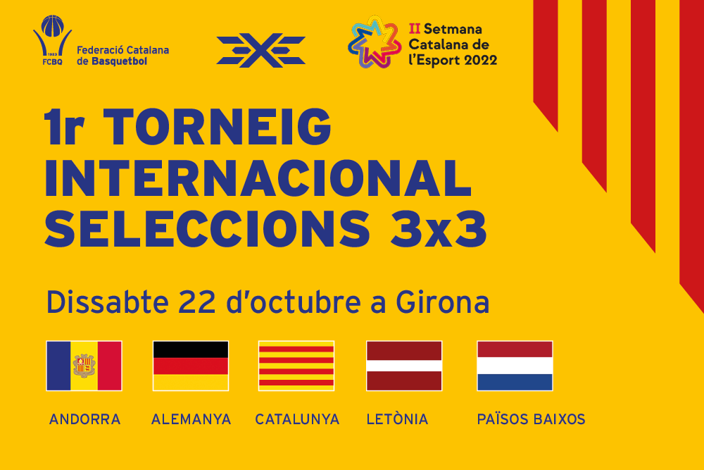 FCBQ's tweet photo. 🏆 Tot a punt pel Torneig Internacional de #3x3basquet de Girona en el marc de la 2a Setmana Catalana de l'Esport d'@UFECcat i @esportcat

🏟️ Exterior Fontajau #Girona
🗓️ Dissabte 22/10

➡️ https://t.co/JJF9eJN2Hd
🔗 https://t.co/iEjLPC95hN

#somesport #som750mil #CatalunyaBQ https://t.co/l0MYtxiano
