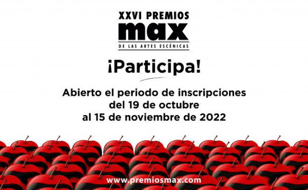 Abierta inscripción de espectáculos a los 26 Premios Max @PremiosMax danza.es/actualidad/abi…