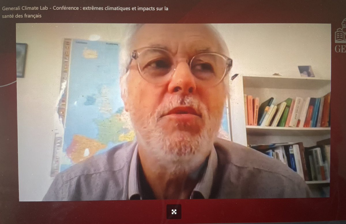 Mc_Lanne's tweet photo. #generali4climate @RobertVautard « en Europe de l’ouest, certaines températures extrêmes sont de 5 degrés au dessus des modèles » 😨#climat #risques https://t.co/Hz16dhcbDx