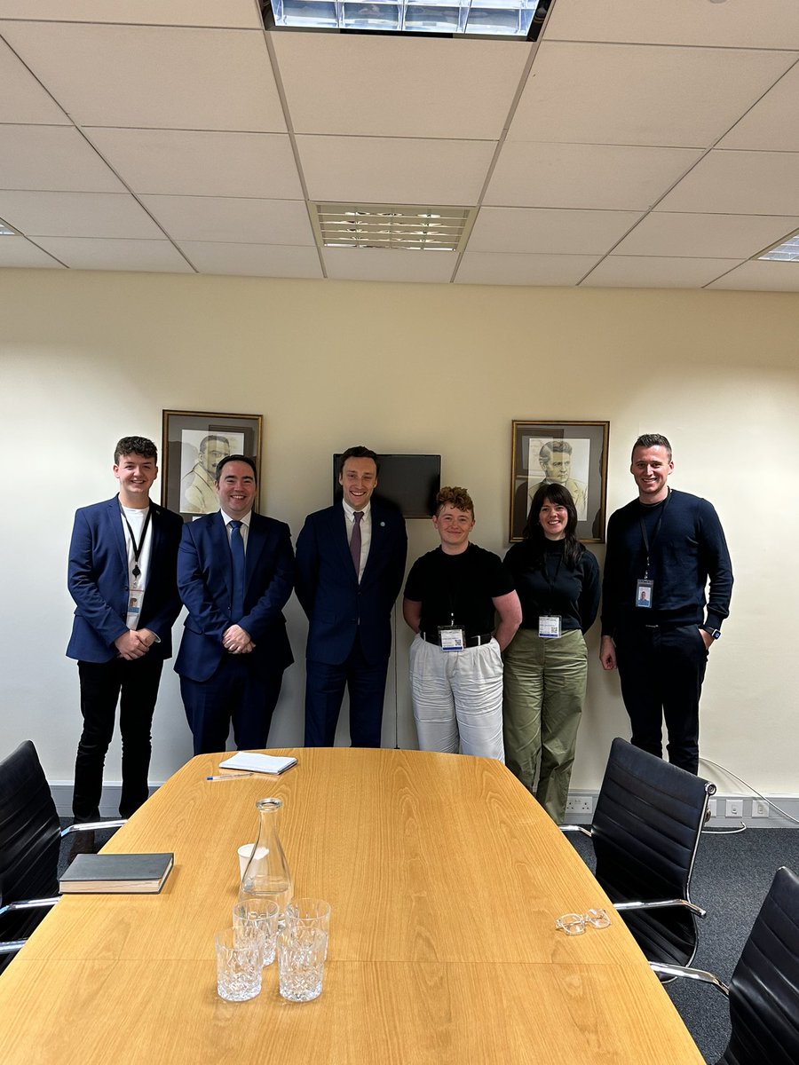 Today, Fine Gael LGBT met with @ShoutOut_IE, a charity that provides workshops in schools across the country, to discuss the issues facing the LGBTQ+ community within schools.