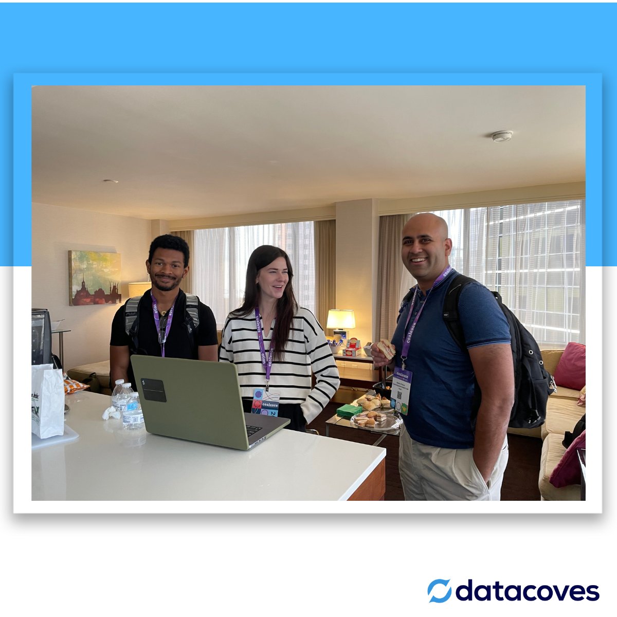 datacoves's tweet photo. Datacoves hanging out with our friend Alex Butler at the @ModeAnalytics suite learning about their integration with the new dbt Semantic Layer at ๐ @coalesceconf 2022.
https://t.co/RgtsAknLsd
@getdbt #dbtcoalesce #coalesce2022 #mode #datacoves https://t.co/tDAdBQlskN