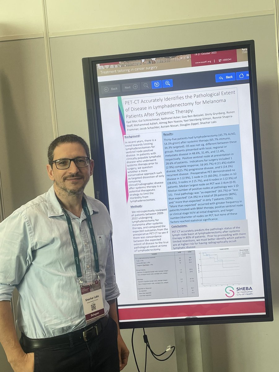 Israelisso's tweet photo. Kudos to @Israelisso member @LaksShachar presenting his data at #ESSO41 https://t.co/BwaWbMvIi8